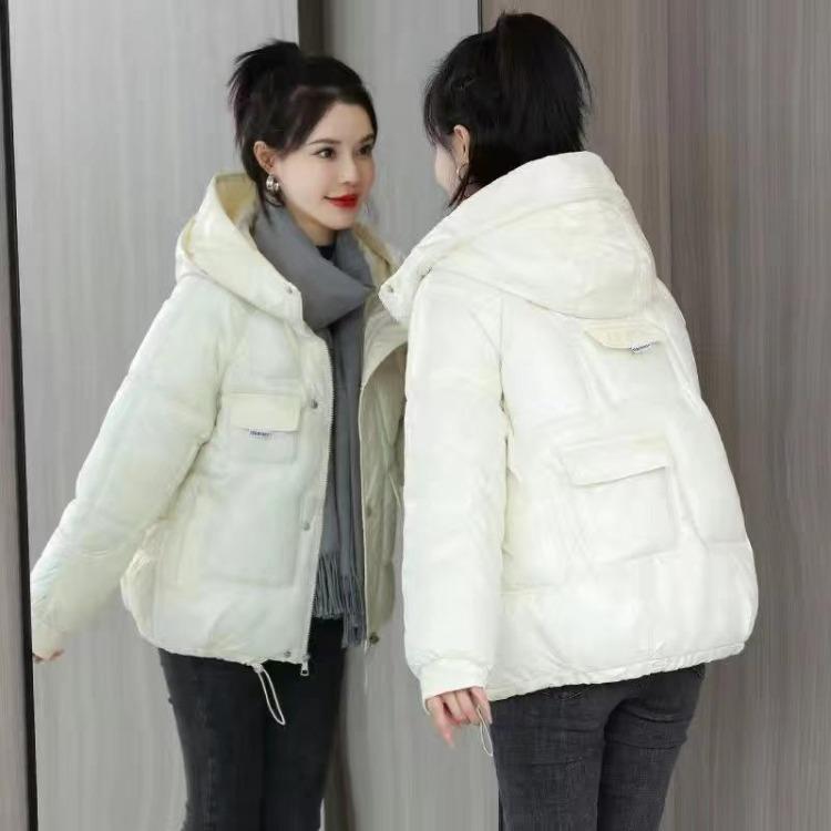 New Winter Women Loose Hooded Jacket Popular Down Cotton Padded Foreign Style