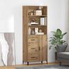 Highboard Artisan Oak 69.5 x 34 x 180 cm Particleboard