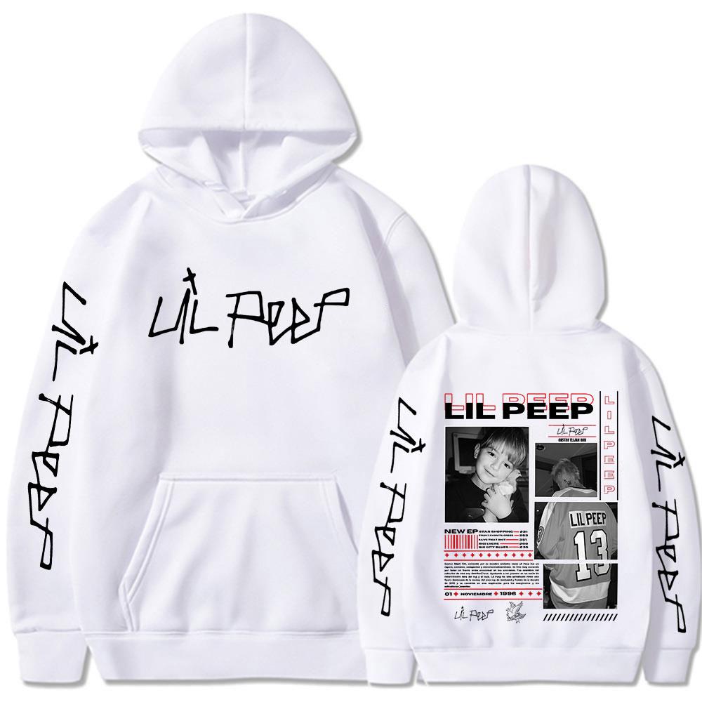 Rapper Lil Peep Hell Boy Crybaby Hoodie Men Women Hip Hop Fashion Oversized Sweatshirt Men's Casual Vintage Pullovers Streetwear