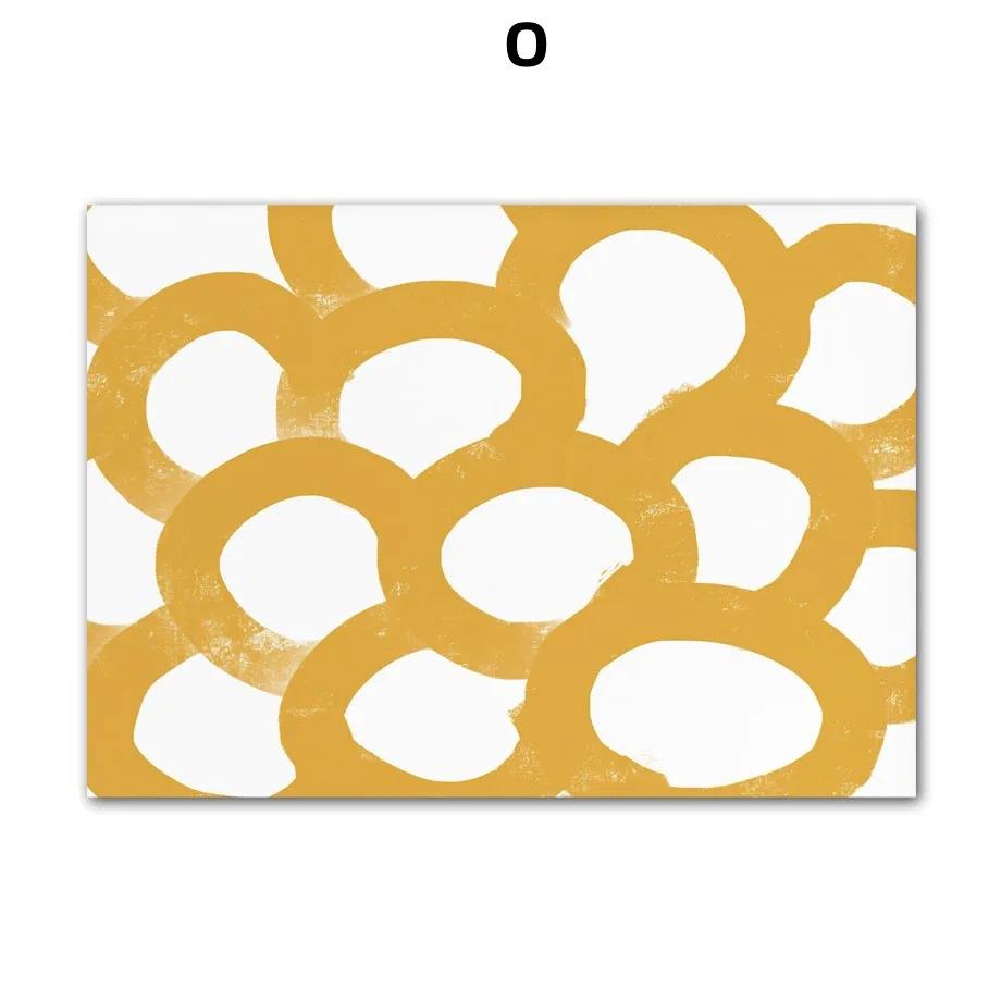 Nordische Retro Ästhetik Heimdekoration Wandkunst Blume Leinwand Ölgemälde