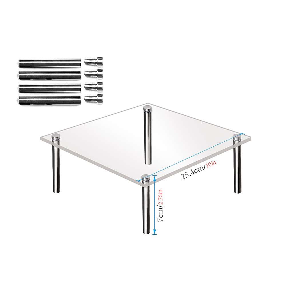 Acrylic Multi-functional Desktop Display Rack Organizer Stand for Jewelry, Blind Boxes, Badges, Anime Figures, Trays & Holders