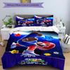 3pcs Super Mario Duvet Cover Set, 1 Duvet Cover + 2 Pillowcases (No Insert), High-Definition Print, Home & Dorm Set yy251208057