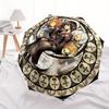 A Magical Artwork Featuring Iconic Characters" Umbrella, Portable 3 Fold Compact Umbrella for Men & Women,S232