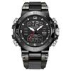 FOXBOX Dual Display Fashion Electronic Sports Watch for Students