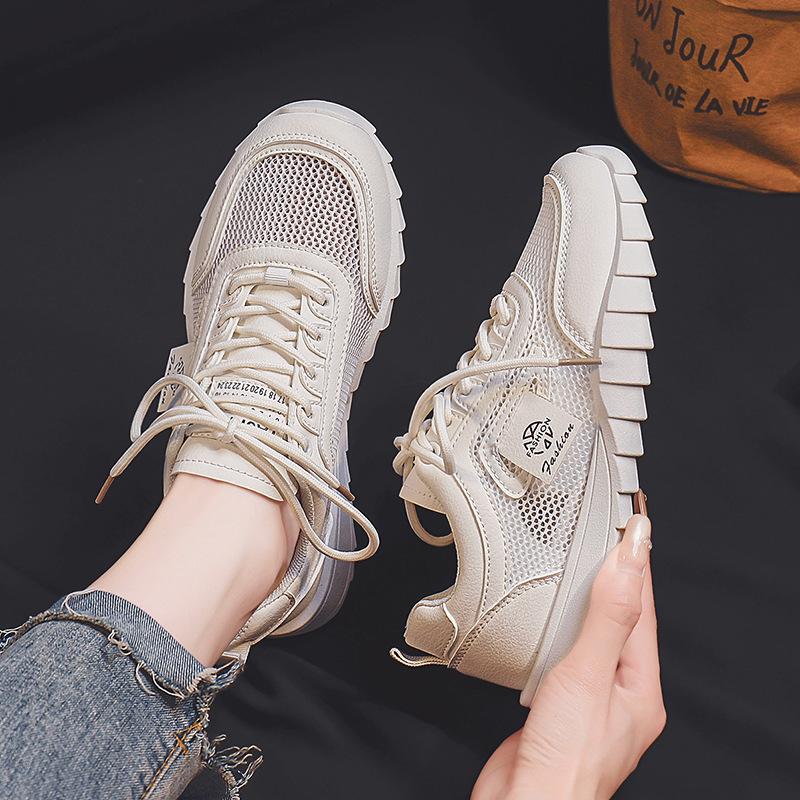 

Sneakers women s summer breathable mesh shoes versatile pregnant women lightweight flat shoes casual shoes 40