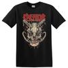 Kreator Totenkopf Gehörntes Biest Rock Metal Musik T-Shirt Vintage Grafik-T-Shirt