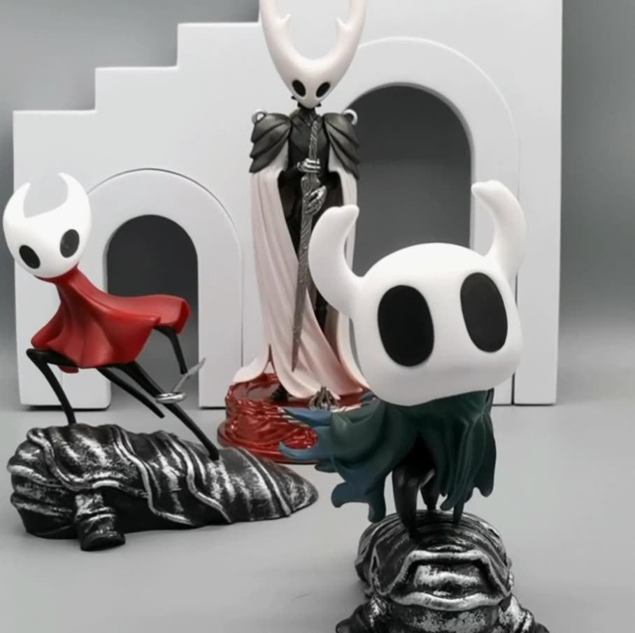 Hollow Knight Game Latex Mask Cosplay Helmet Halloween Cute The Knight Ornaments And Decorations