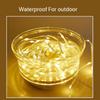 LED String Lighs Battery USB Powered Outdoor Copper Wire Fairy Lights Christmas Garland For New Year Party Home Wedding Garden Decoration