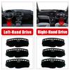 Car Dashboard Avoid Light Pad Instrument Platform Desk Cover Mats Carpets Accessories For Jeep Compass MP M6 2017 2018 2019 2020