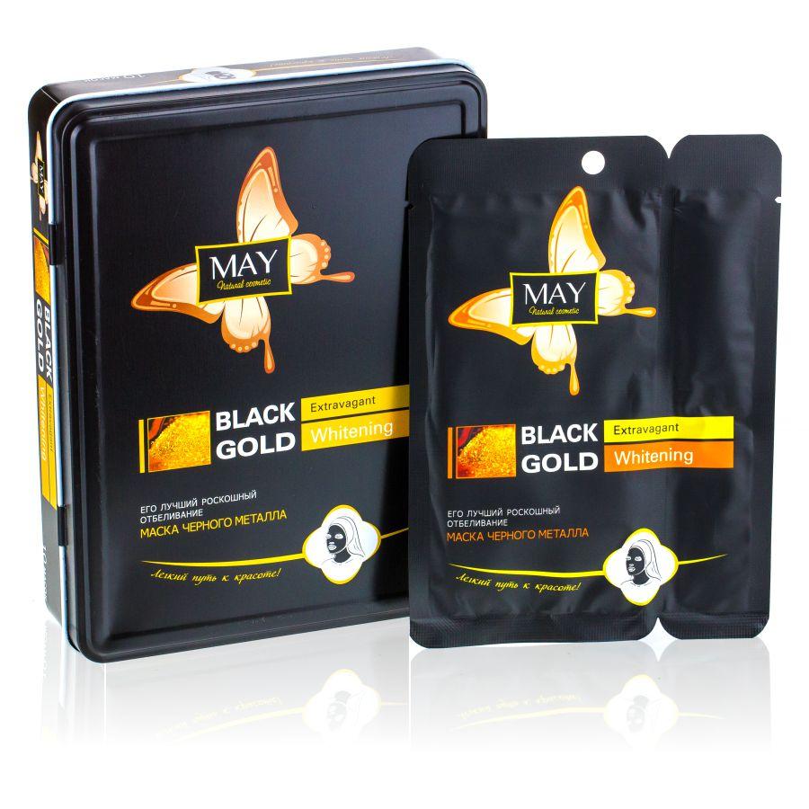 

Black Gold Extravagant Відбілююча маска для обличчя (відбілювання)