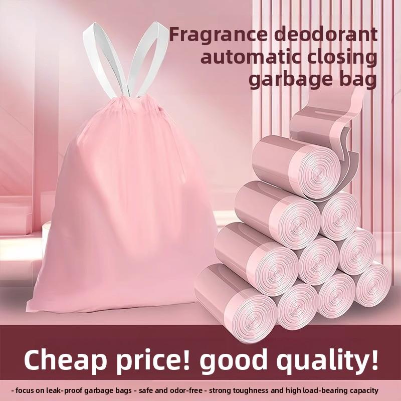 Luxury Household Rope-drawing Extra-thick Kitchen Garbage Bag