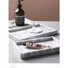 Nordic Marble Minimalist Bathroom Display Tray - Luxury Round Storage Plate