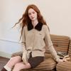 Sancai Winter Embroidered Knit Cardigan