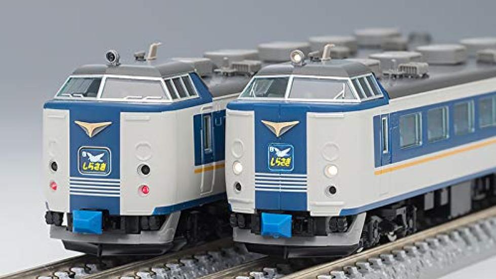 TOMIX N Gauge 485 Series Shirasagi Express New Paint Set 7 Model Train Train, B, Cars, 98651,