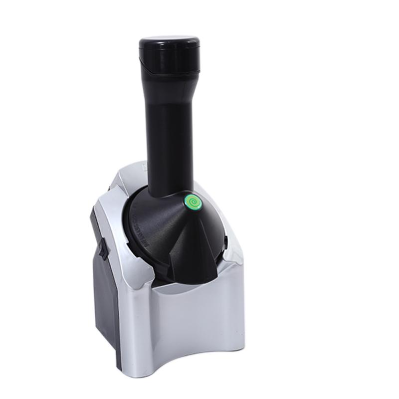 220 V Haushalt Elektrische Obst Eismaschine Eismaschine Haushaltsgerät 17 * 16 * 35 CM Silber