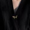 Niedliche Panda Guofeng Brosche High-End Damen Design Sinn Nische Neue Chinesische Brosche Anzugnadel Anti-Licht Accessoires