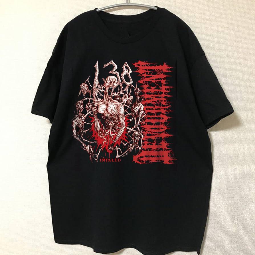 Devourment Band Impaled Short Sleeve T shirt Tops Tee Full Size S-4XL