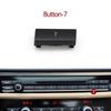 Dashboard Multimedia Radio CD Player Digit Button Switch Cover For BMW 5 5GT 6 7 Series F07 F06 F12 F13 F10 F11 F18 F01 F02 F04