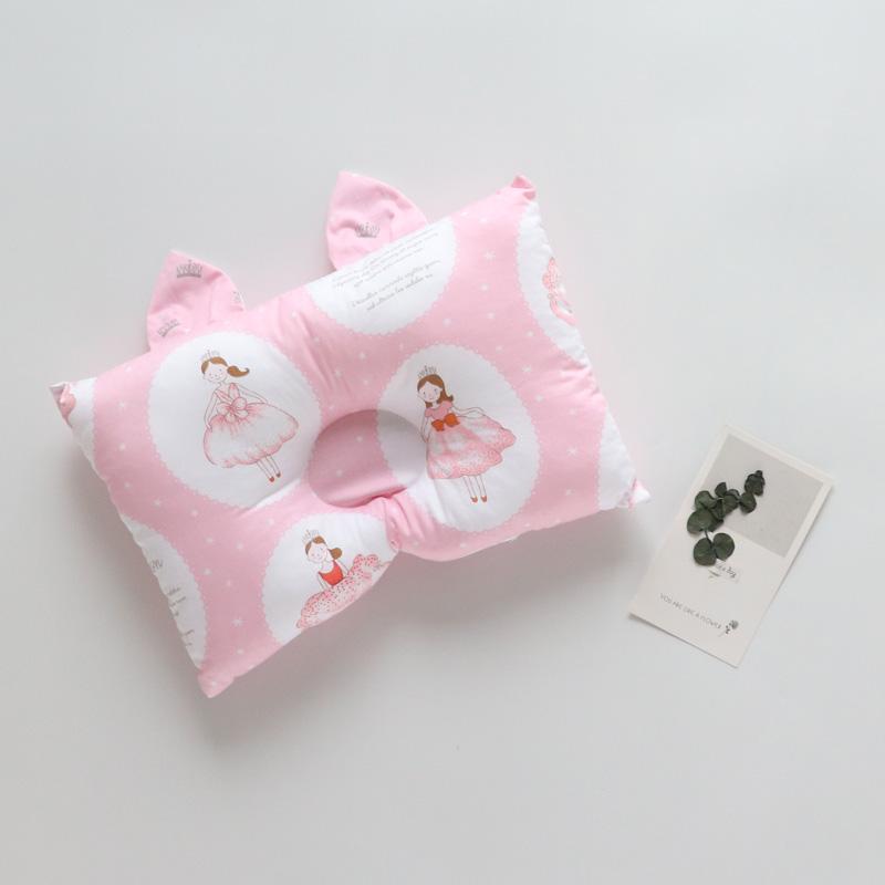 

Детская подушка для новорожденных из хлопка, предотвращающая плоскую голову, подушка для младенцев, девочек и мальчиков, скандинавская съемная детская подушка, украшение детской комнаты