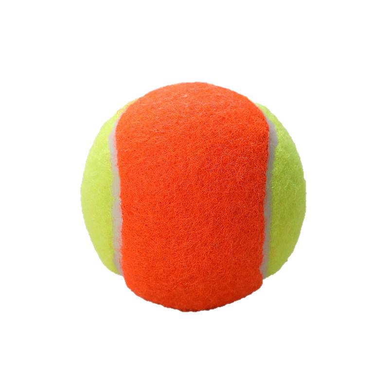 Pallina da Tennis Bicolore in Gomma Resistente ad Alta Elasticità per Allenamento e Fitness di Adulti e Studenti.