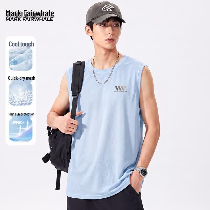 Mark Fairwhale Men s Breathable Quick-Dry Mesh Tank Top 5XL