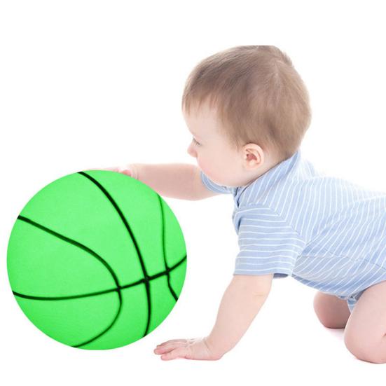 Light Up Basketball High Elasticity Battery-free PVC High Bright Holographic Basketball for Kids