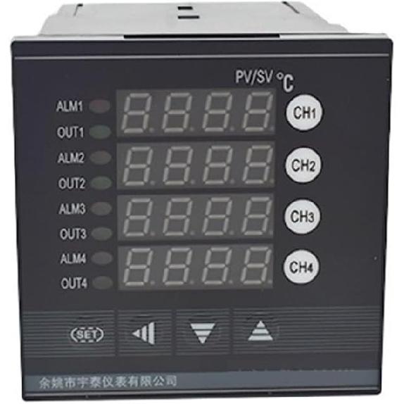 

4 Zone Channel Pid Temperature Controller SSR Relay Output 110V 220VAC 96MM 4 Channel Pid(SSR Output 1 Alarm) SSR Output 1 Alarm