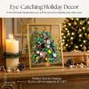 1 Set Gem Art Weihnachtsbaum Kunst-Kit DIY Feiertagsbastelset Baumdekoration Set Weihnachtsbasteln