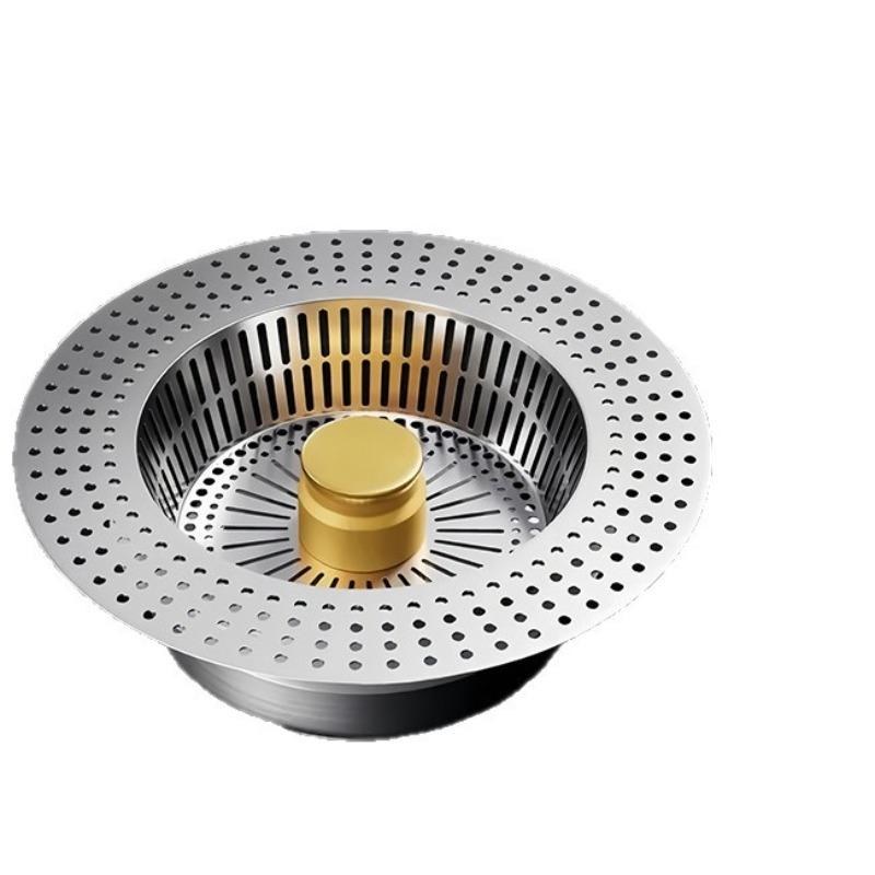 Kitchen Sink Leaky Ball Valve Filter Dishwashing Sink Vegetable Washing Basin Leaky Ball Valve Anti-odor Sink Bouncing Core