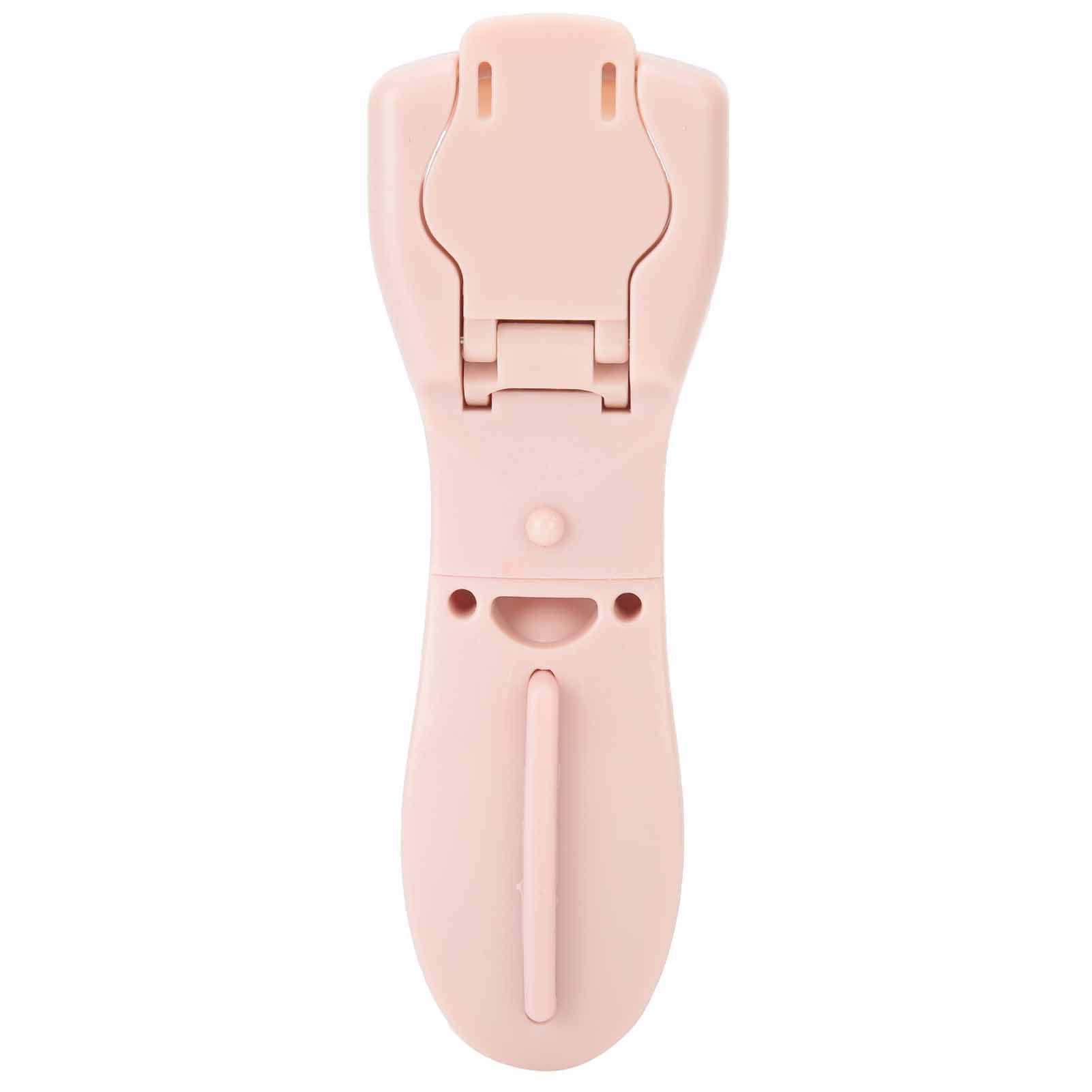 

Розовые мини-щипцы для завивки ресниц, портативный зажим для завивки ресниц, долговечный зажим для ресниц, косметический инструмент