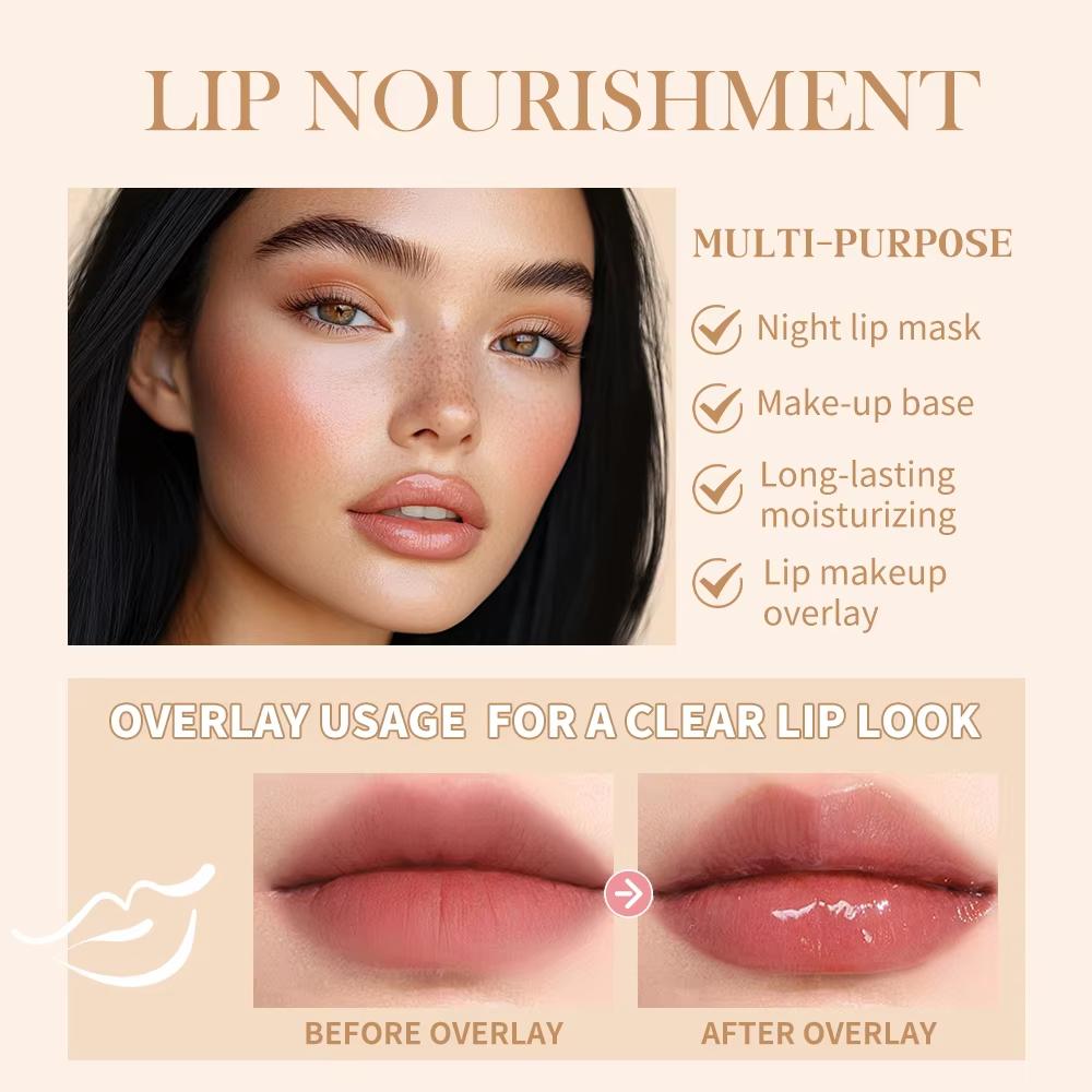 4 Kinds of Lip Balm Deep Moisturizing Lip Glaze Smoothing Lip Lines Long-Lasting Nourishment Daily Lip Care Lip Balm