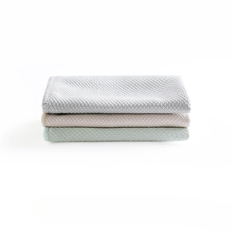 

Салфетка для чистки рыбьей чешуи для чистки стекол, кухонная ткань для удаления масла без следов, впитывающее полотенце для волос, домашнее без масла 30*30cm