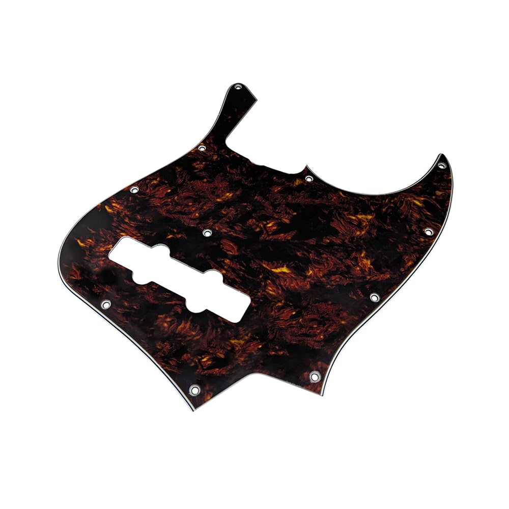 

YJB PARTS Jazz Bass Classic Brown 4 Сделано в Японии JB60 s J-Bass Пикгард, Черепаховый, Многослойный,