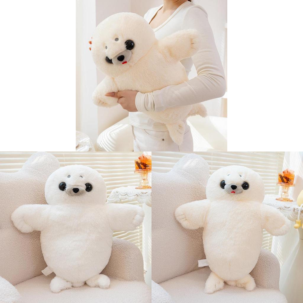 Plush Seal Toy With Soft Pp Cotton Filling For Kids And Collectors