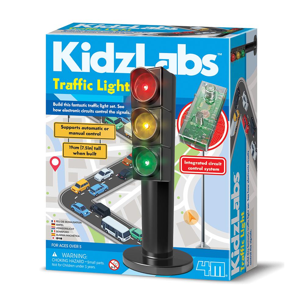 

[toytron] 4M-03441 Kids Lab - Make Your Own Traffic Light Kit