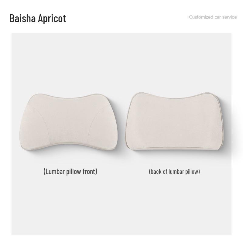Zhijie R7/S7 Universal Headrest & Lumbar Support Pillow - All-Season Neck Protection for 26 Models