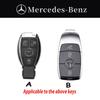 ABS Carbon Fiber Car Key Rings For Mercedes Benz AMG A B C E S Class GLC CLA W177 W204 W205 W212 W176 Car Key Case Cover