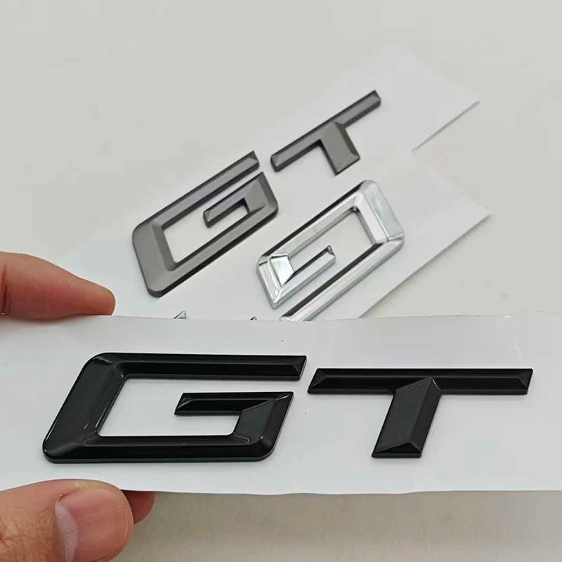 3D ABS Car Styling GT Rear Trunk Badge Sticker Decals for BMW 3 5 6 GT Series F34 G32 - Auto Tail Accessories ut2