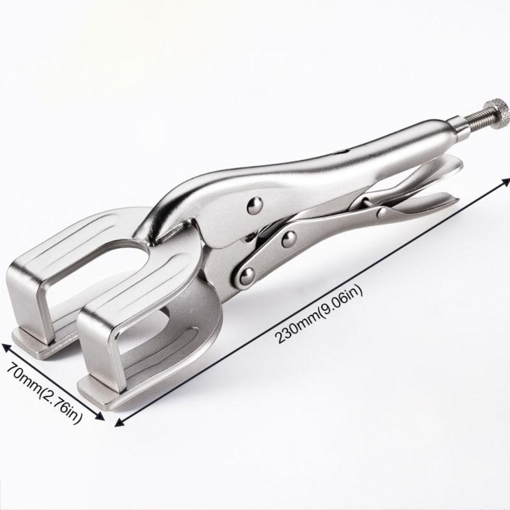 U-shaped Locking Welding Jaw Pliers High Hardness Grip Vise Pliers  Grinding