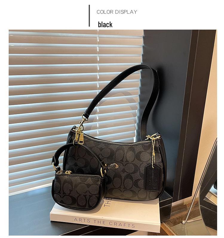 2025 Women s High-End Fashion Small Square Print Shoulder Crossbody Bag 2890₽