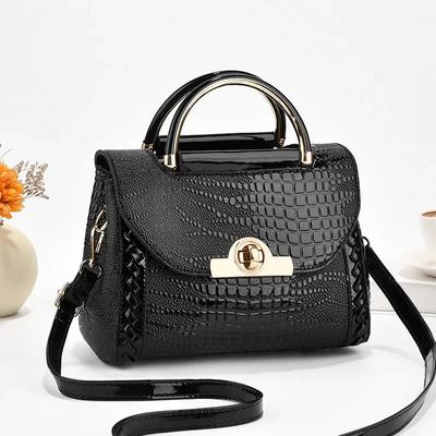 Crocodile Print Women Handbags Purse Tote Bags Adjustable Strap Top Handle Bag Large Capacity Crossbody Bags