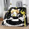 Card Captor Sakura Cartoon Printed Blankets Flannel Soft Cozy Blankets Sofa Bed Blanket Travel Blanket Bedding Birthday Gift