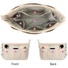 Storage Bags Multi-Pocket Handbag Cosmetic Organizer Inner Bag Insert Bag  Travel Accessory