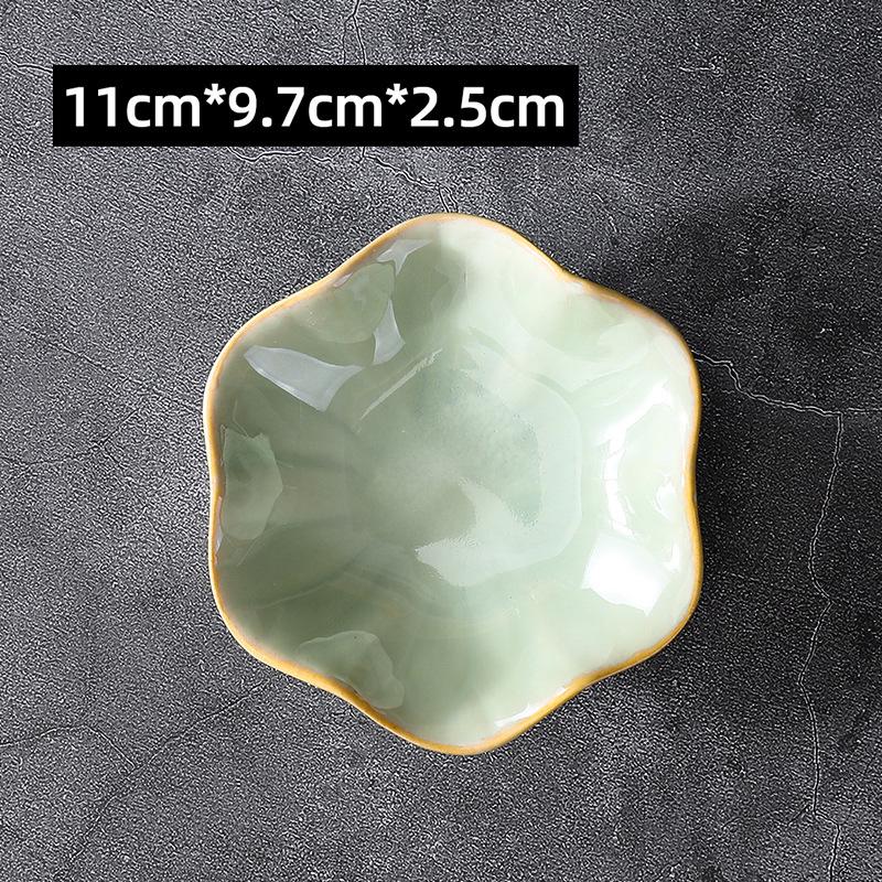 

Japanese Retro Kiln Ceramic Seasoning and Dipping Dish
