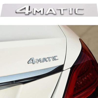 4MATIC דלת תא מטען אוטומטית פנדר פגוש תג מדבקה סמל סרט דבק מדבקה חלופי עבור ב/נץ