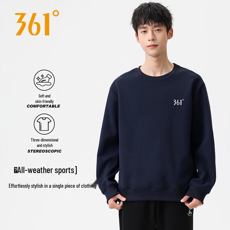 361° Unisex Loose Fit Crewneck Sweatshirt