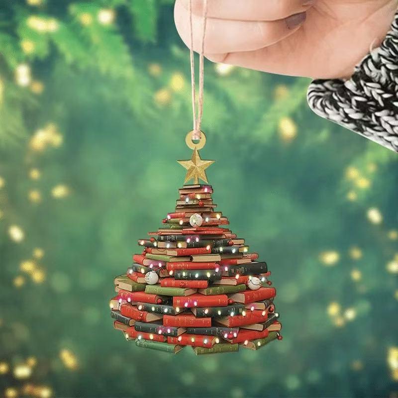 Cross-border Christmas Tree Acrylic Animal Ornament