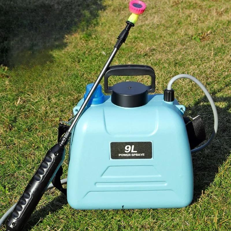 Elektrischer Sprüher Tragbarer Landwirtschaftlicher Sprüher für Zuhause Hochdruck-Pestizidsprüher Gartenbewässerung Blumen-Nebelmaschine