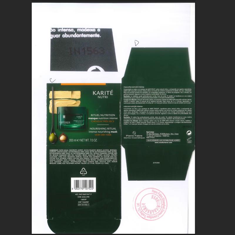 René Furterer Nourishing Luxury Hair Mask