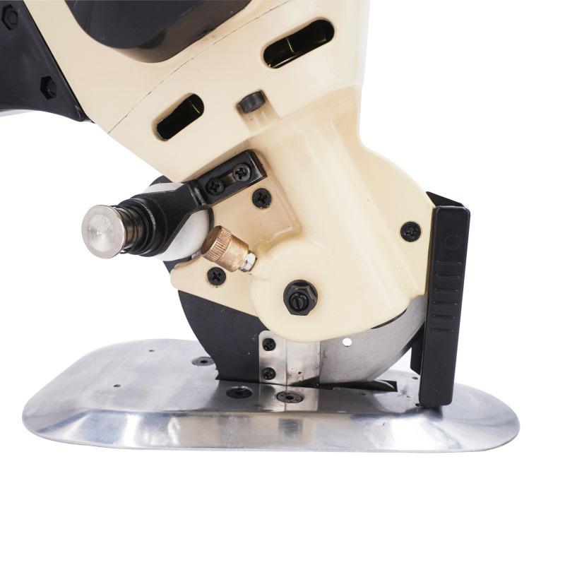 Electric Rotary Fabric Cutter,Octagonal Blade Cloth Cutter Electric Scissors with Automatic Sharpener for Multi Layer Carpet Leather